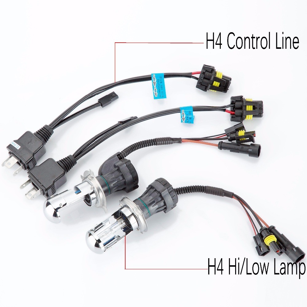 Slim Ballast Xenon HID Fast Start 55W KIT H4 bi xenon H1 H3 H7 H11 H27 880 9005HB3 9006HB4 High
