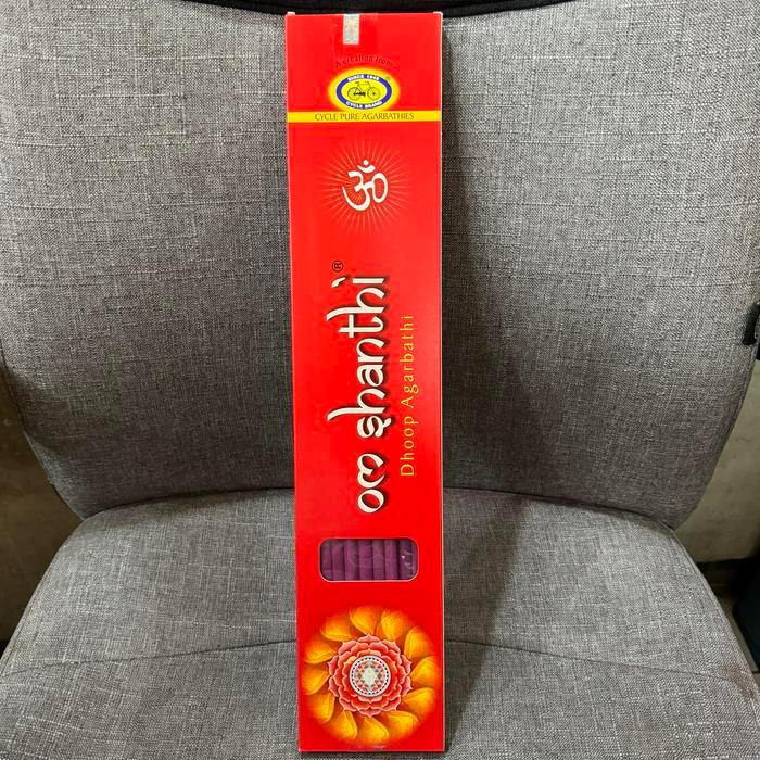 Dupa Herbal Om Shanti Red 16" (3Jam)