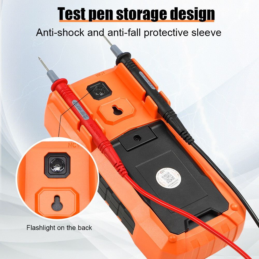 RuoShui VC890C+ Multimeter True RMS Professional High Accuracy Digital Multimeter with Shockproof