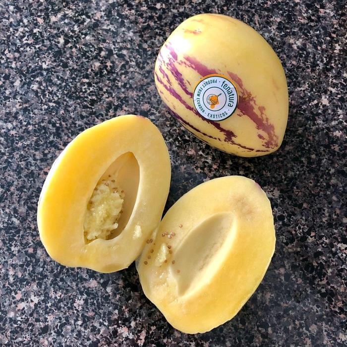 "New" 20 BUTIR BENIH MELON PEPINO KUNING MELON MINI