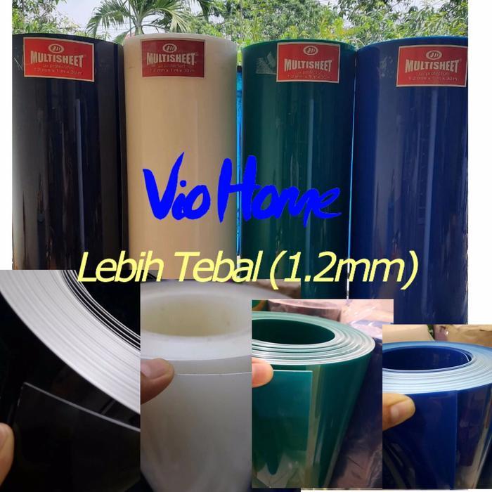 Fiber Plastik Polos Multisheet tebal 1.2mm (harga per 1 meter)