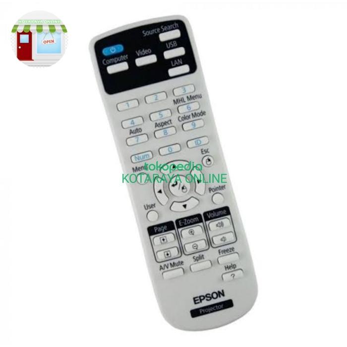 Terlaris Remote Projector EPSON EB U04/U42/1776W/1771W/X18 W060504 / NEW ORI Proyektor SALE