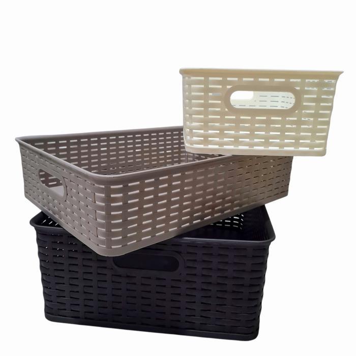 Keranjang Nampan Serbaa Dorota Green Leaf 3302 3303 3304 Container