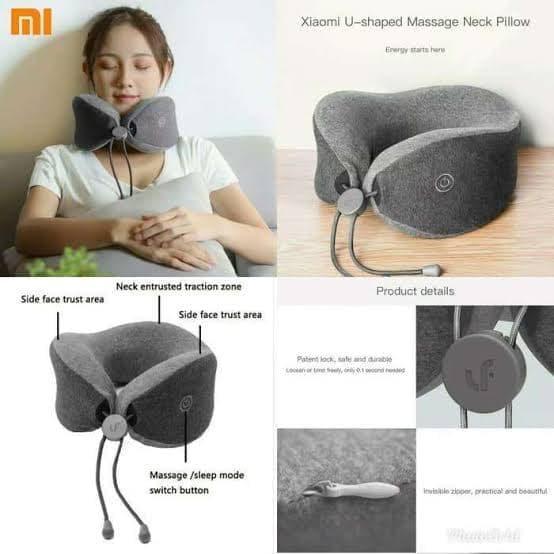 Promo Lf Lefan Neck Pillow Massage - Bantal Pijat