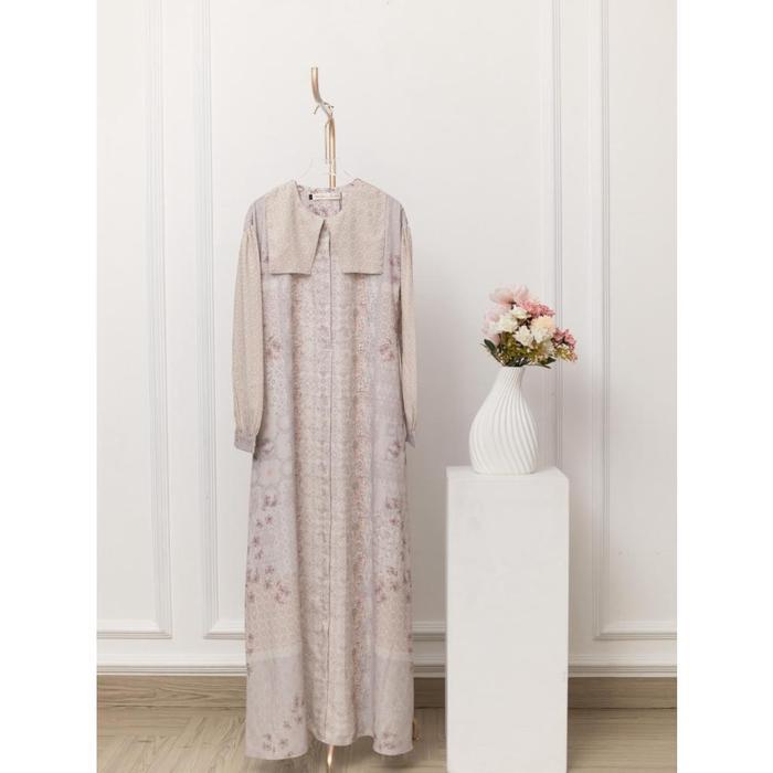 Zysku Xena Chahana Dress Gamis Kancing Depan Busui Friendly (NO PAYET)