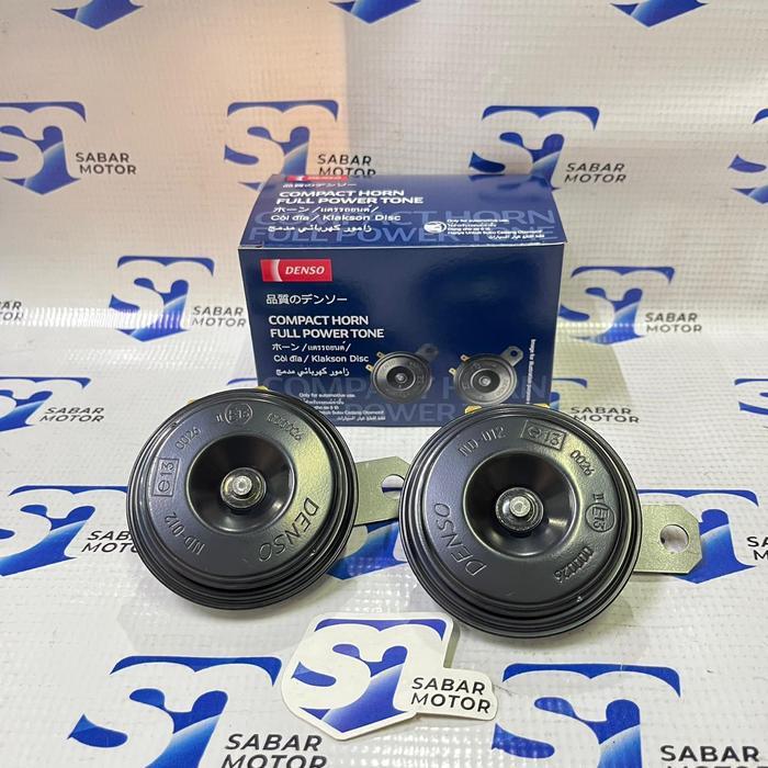 KLAKSON DENSO DISC - KLAKSON DENSO DISC WATERPROOF - KLAKSON MOBIL / KLAKSON MOTOR STEREO (2PCS