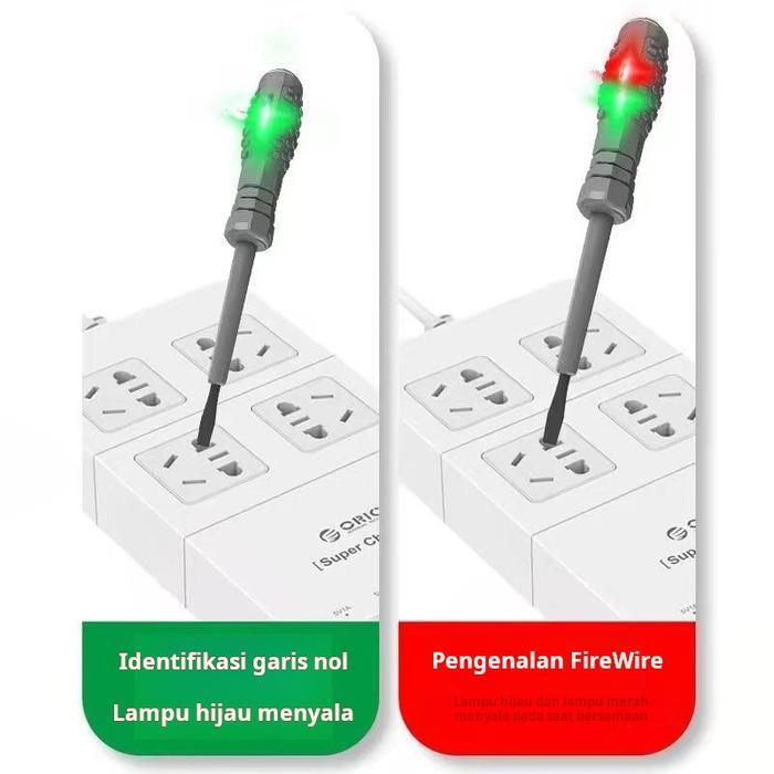 "New" Pena listrik tukang listrik khusus mengukur kebocoran garis putus-putus pena listrik baru