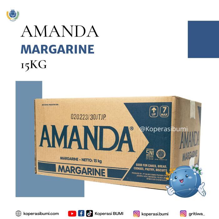 Margarin amanda 15 Kg / Amanda Margarin