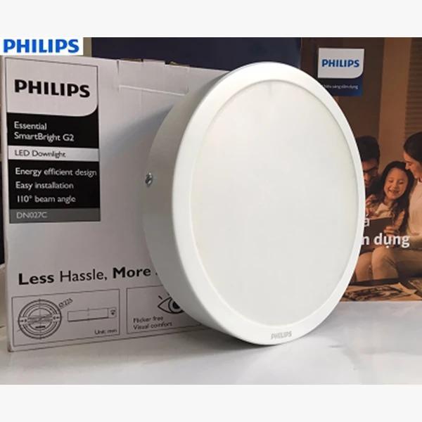 "New" Lampu Philips Downlight LED Plafon DN027C LED15 18W D200 Outbow
