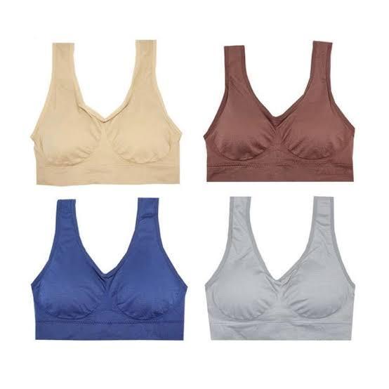 Bra Tally Genie Bh Bralette Tally Genie Rajut Super Elastis Muat Jumbo Co
