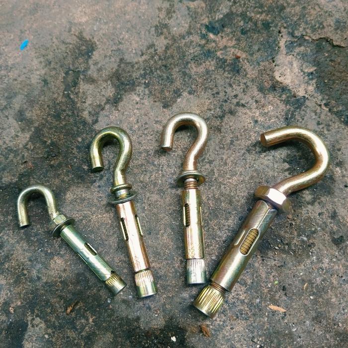 "New" hook anchor dynabolt 16mm 12mm 10mm 8mm dynabolt ancor bolt original