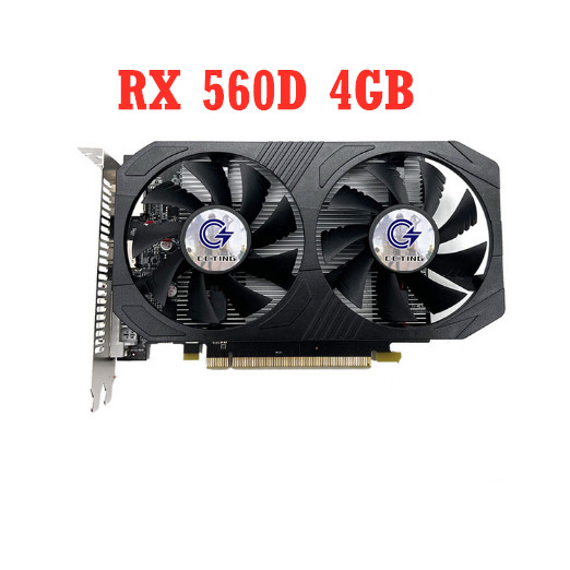 RX 560 RX 560D 4GB Video Card GDDR5 Graphics Cards RX500 rx 560d VGA RX560 4G RX560D DP HDMI DVI 700