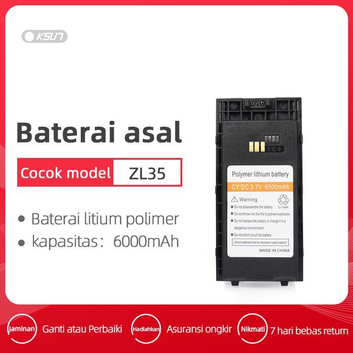 KSUN ZL35 BATERAI KHUSUS 6000MAH BATERAI CADANGAN BATTERY BATRE ZL40 BATERAI