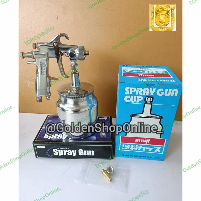 SPRAY GUN MEIJI F110 TABUNG BAWAH ASLI JEPANG
