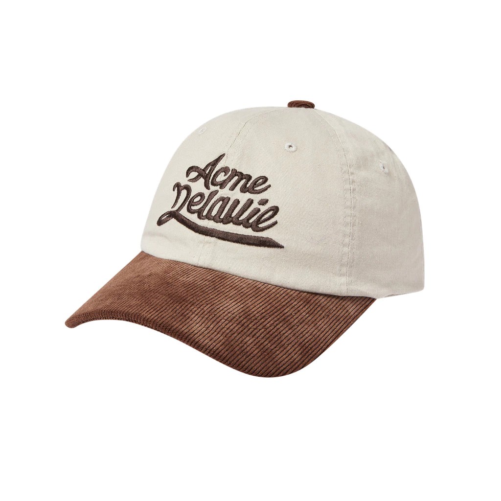 ADLV Corduroy Color Scheme Ball Cap Brown