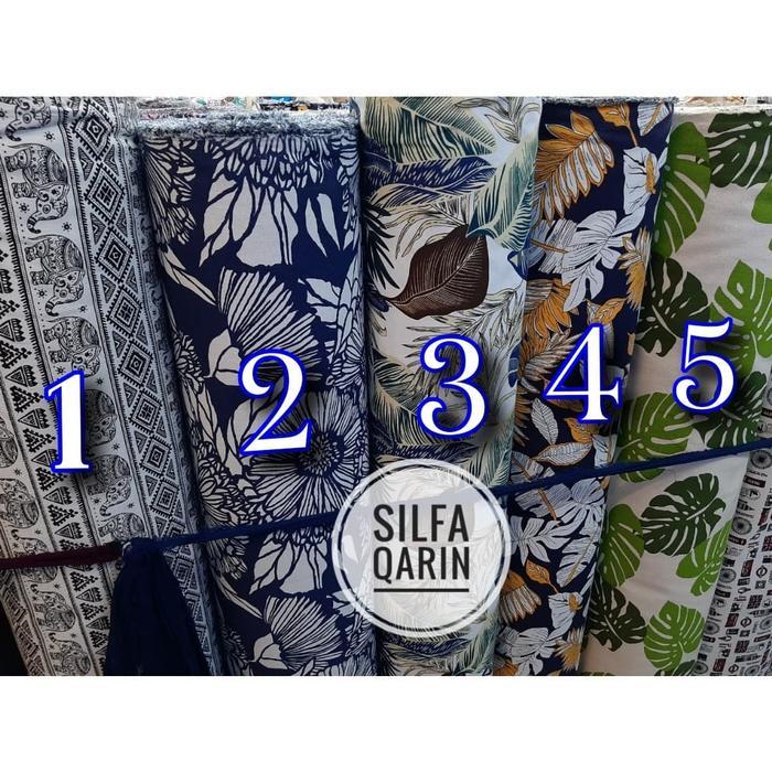 kain bahan kanvas motif import _ bahan canvas / kain tas/sepatu/cover sofa