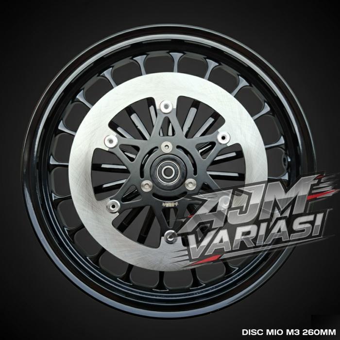 Piringan Cakram 260Mm Mio J, Mio M3 Piringan Lubang 3 Plus Breket