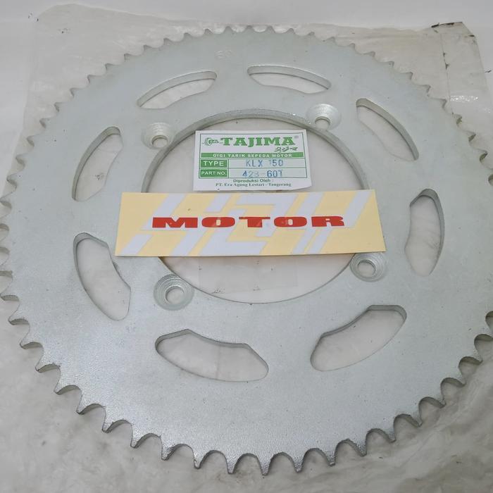 Sprocket Gear Gir Blkng Tajima Racing Fariasi Motor Klx 150 428 60T Termurah Langka