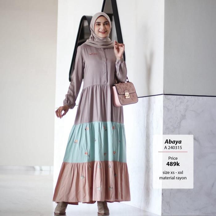 Abaya dannis A240315/abaya dannis dewasa/abaya dannis terbaru Rayon