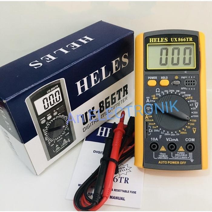Promo DIGITAL MULTIMETER HELES UX866TR