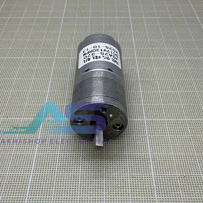 High Torque Motor DC 25GA370 12V 130RPM 100RPM
