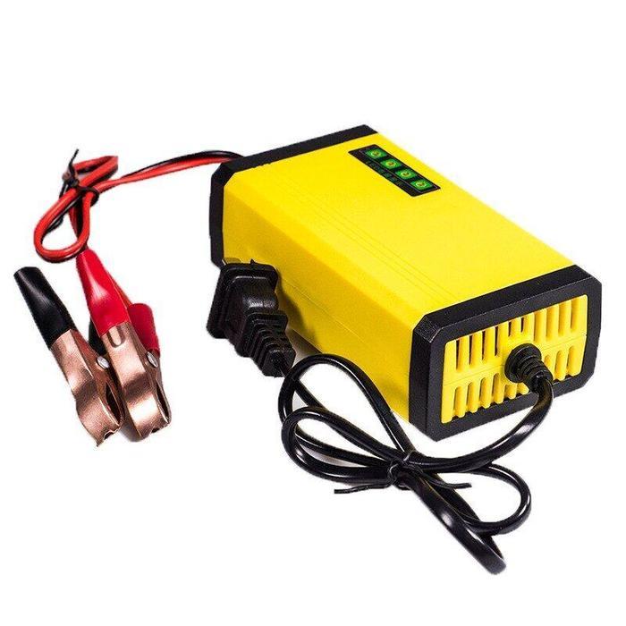 "New" Tool House Charger Aki Portable 12V 2A Motor Mobil Charger Aki Motor Kering Dan Basah LED