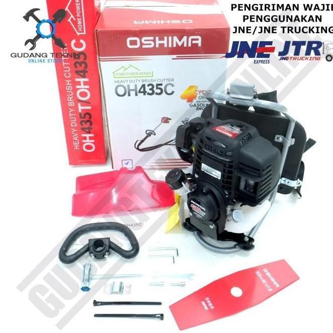 Mesin Potong Rumput Gendong 4Tak OH435C HONDA OSHIMA / Brush Cutter Paddy Reaper Mesin Pemotong Padi