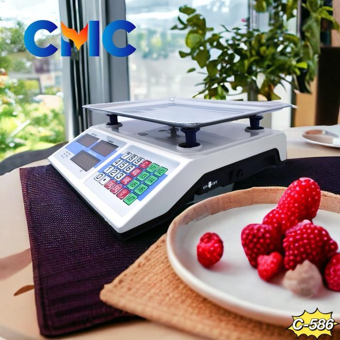 Promo Cmc[Cod]Timbangan Buah Digital 40Kg Digital Computing Scale 40Kg Double Display