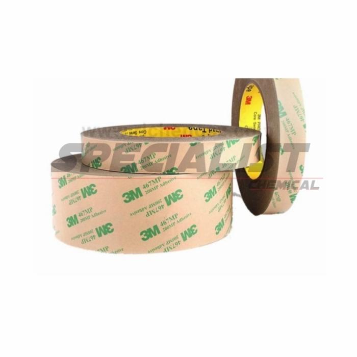 Double Tape 3M 467Mp 200Mp Adhesive Tape Transparan / Perekat Bening