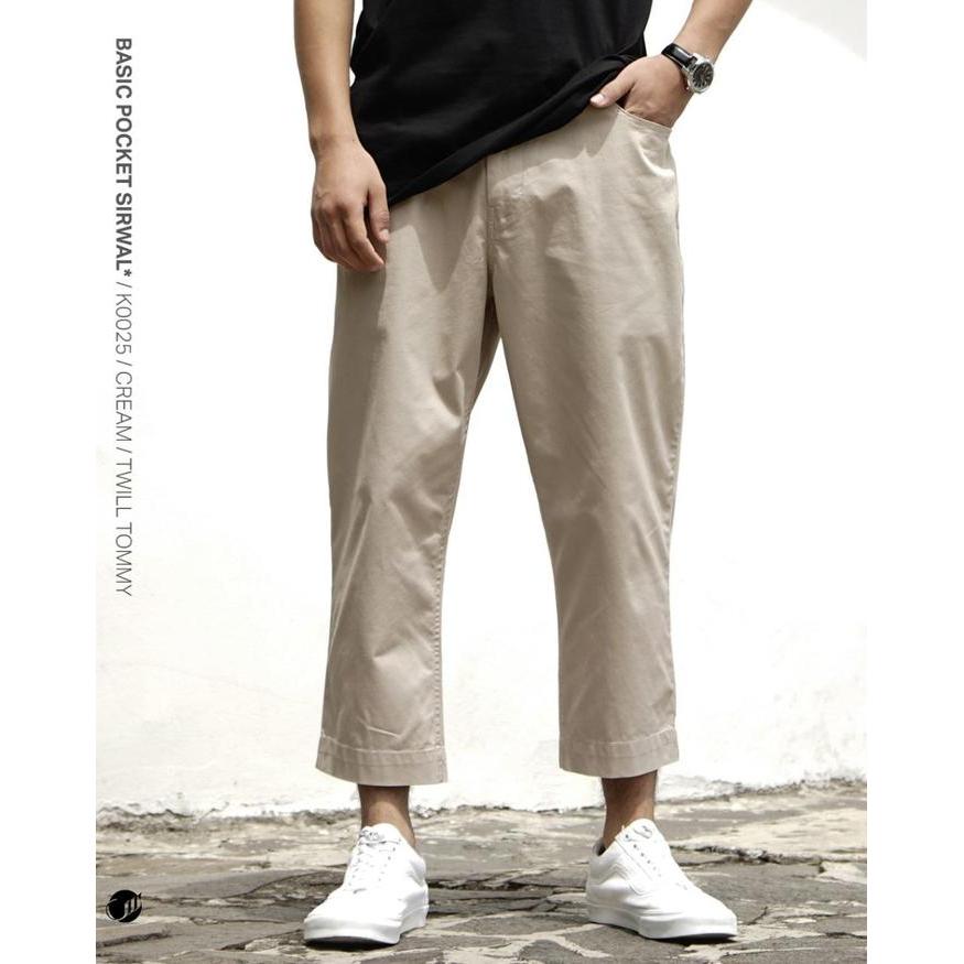 Stok Baru SAMASE Celana Sirwal Basic Pocket K002 Pakaian Muslim Pria Dewasa Terbaru Samase Clothes