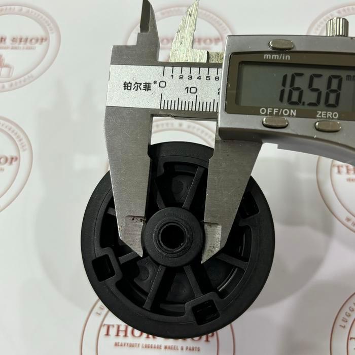 PERLENGKAPAN TRAVEL RODA KOPER 55 MM DOUBLE WHEEL SLAZENGER SAMSONITE DELSEY NAVY CONDOTTI ELLE