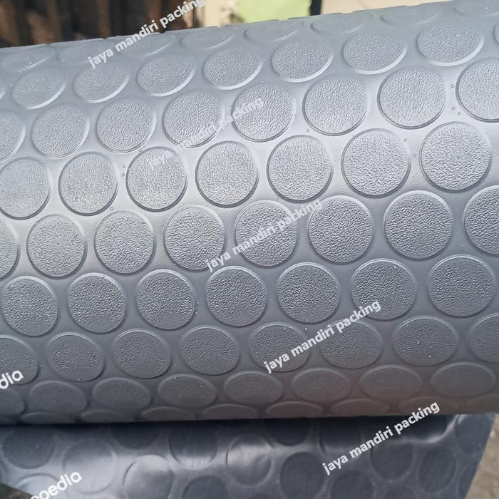karpet lantai anti slip / karpet keset anti slip motif koin