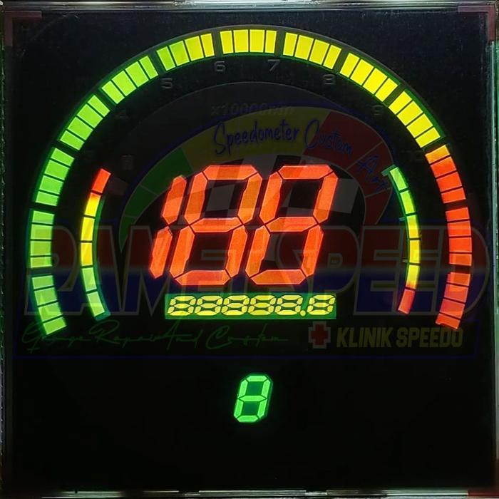 Polarizer Custom Speedometer Honda Cs1 Polaris Speedometer Honda Cs1 Custom