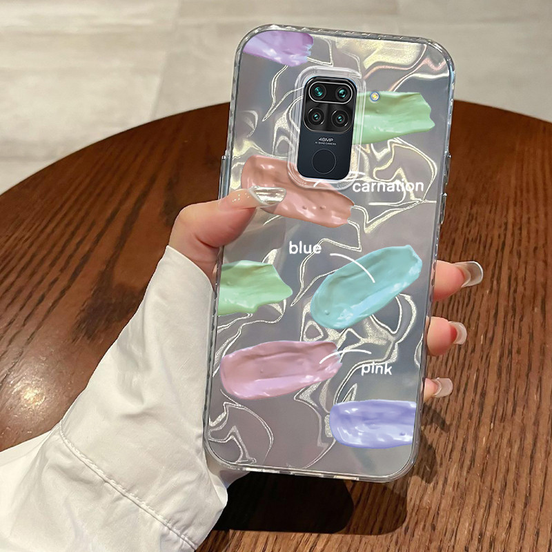 Casing Hp Xiaomi Redmi Note 9 Note 9s Note 9 Pro POCO M2 Pro Case Coretan Goresan cat Laser Dazzle W