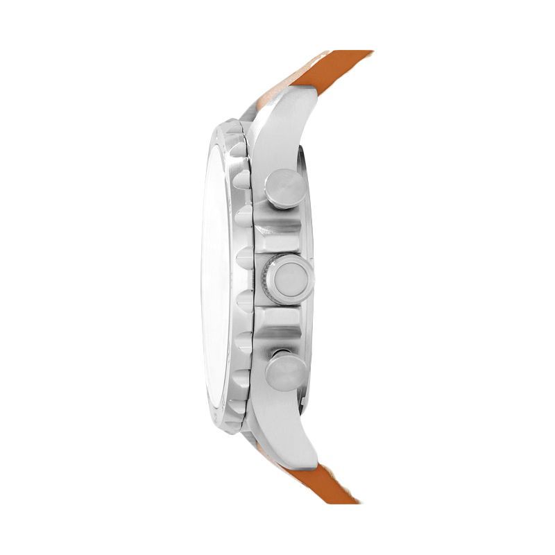 Fossil Nate Chronograph JR1503 Silver Jam Tangan Pria -
