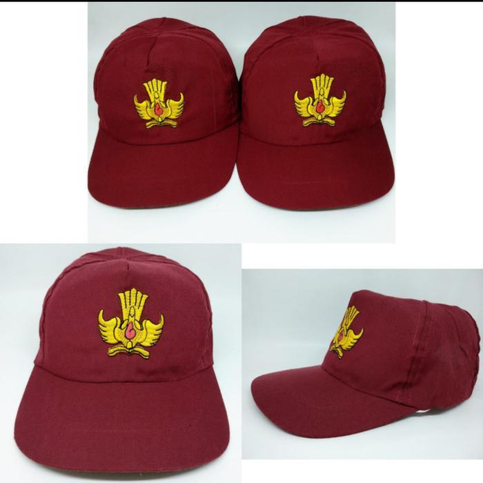 SIAPKIRIM Topi sd bordir topi sekolah topi SD bordir READY STOCK