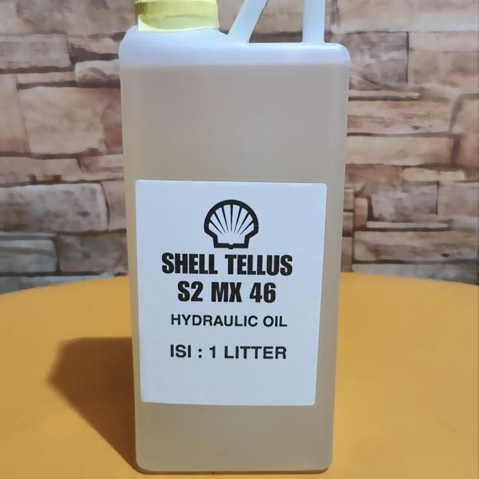 (KHUSUS KEMASAN JERIGEN 1L) OLI HYDRAULIC SHELL TELLUS S2 MX 32,46, 68, OLI HIDROLIK 32, 46,68