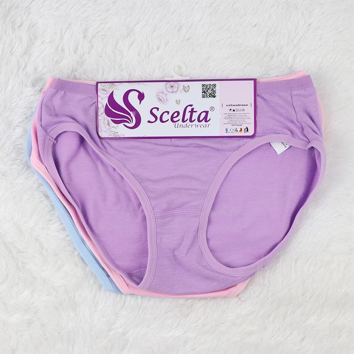 Sorella - Scelta - 3Pcs Celana Dalam Wanita Basic Panty Cd Sc 421 Mini