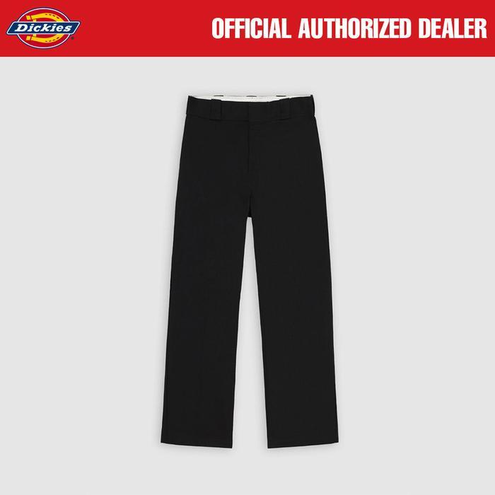 DISKON CELANA PANJANG CHINO CLASSIC WORK PANTS CASUAL PRIA HITAM ORIGINAL DICKIES 874 BLACK READY