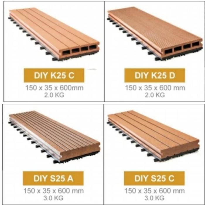 DECKING WPC TILE KAYU ASRI