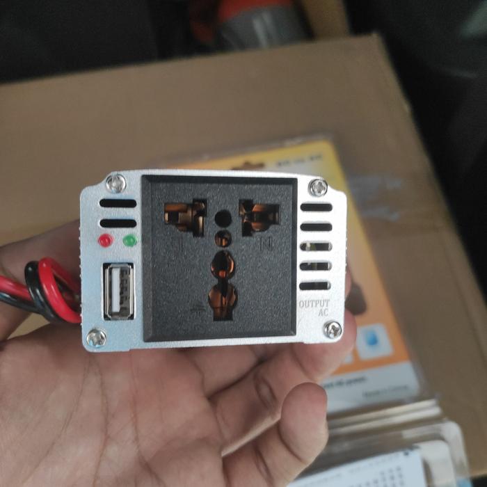 [] INVERTER DC TO AC 150 W / POWER INVERTER MOBIL DC 12V to AC 220V