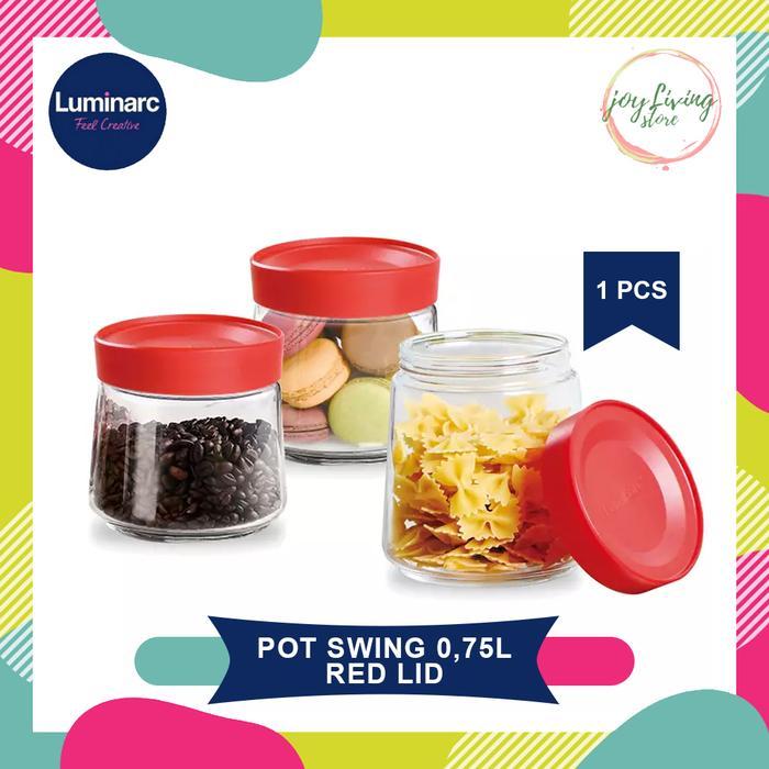 Toples Murah Tempat Kue Luminarc Pot Swing 0.75L