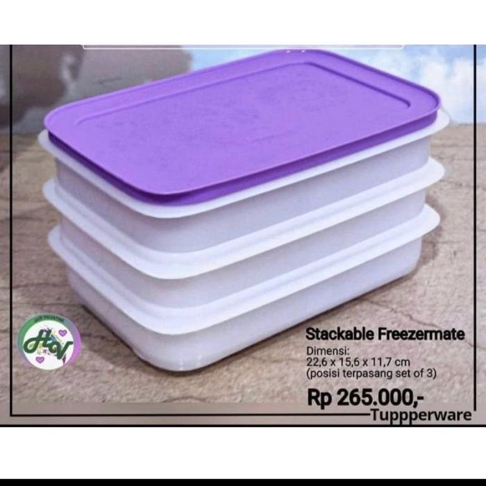 Frozy Cozy Lentur Uk 2,5L Tupperware / Wadah Freezer Murah