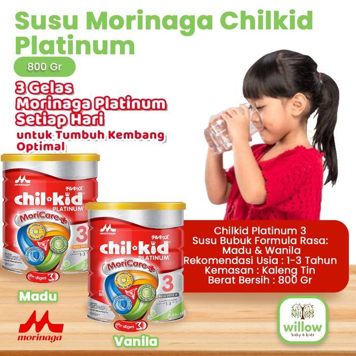 Terbaik Best Quality 100% Original Susu Formula - Susu Morinaga Chilkid Platinum 800Gr (Tin)