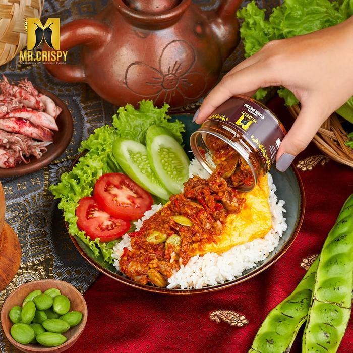 Sambal Daging Bebek/Ayam/Sapi/Sambel Mr.Crispy Pasti Ori