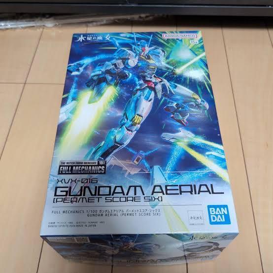 Full Mechanics 1/100 Gundam Aerial Permet Score Six FM Model Kit Figure Bandai Toy