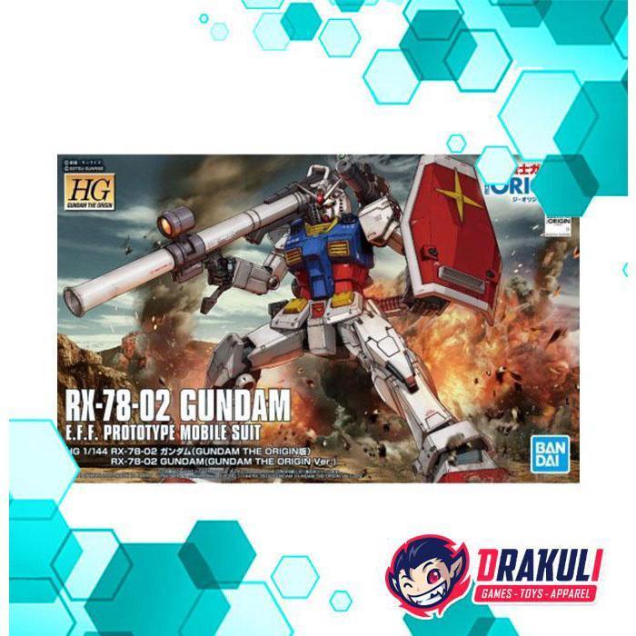 BANDAI Plamo HG RX-78-02 Gundam The Origin Ver.
