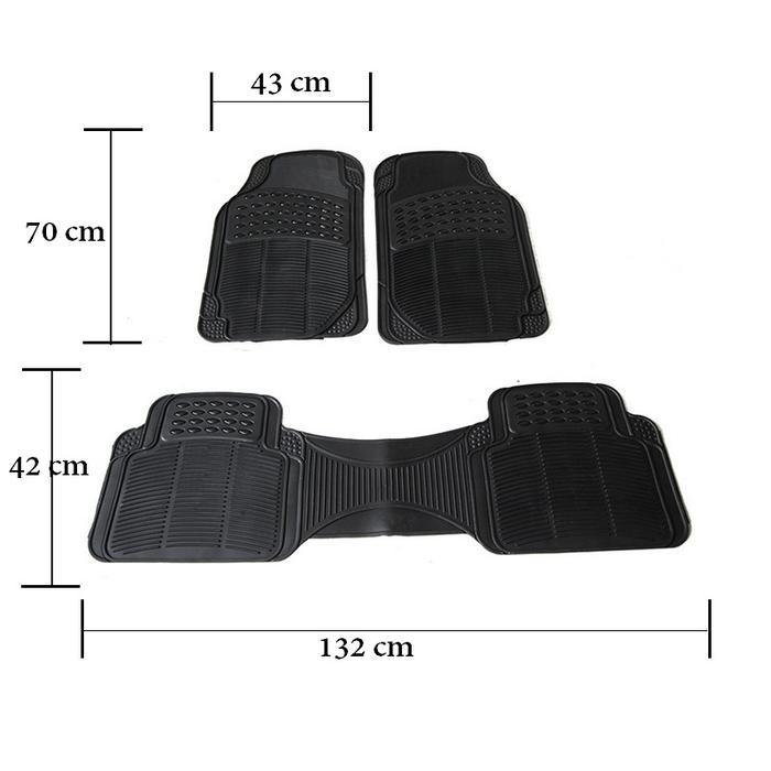 Karpet Mobil CRV Gen 3 Alas Lantai Dasar Car Mats Karet PVC Honda CRV Simple Anti Air