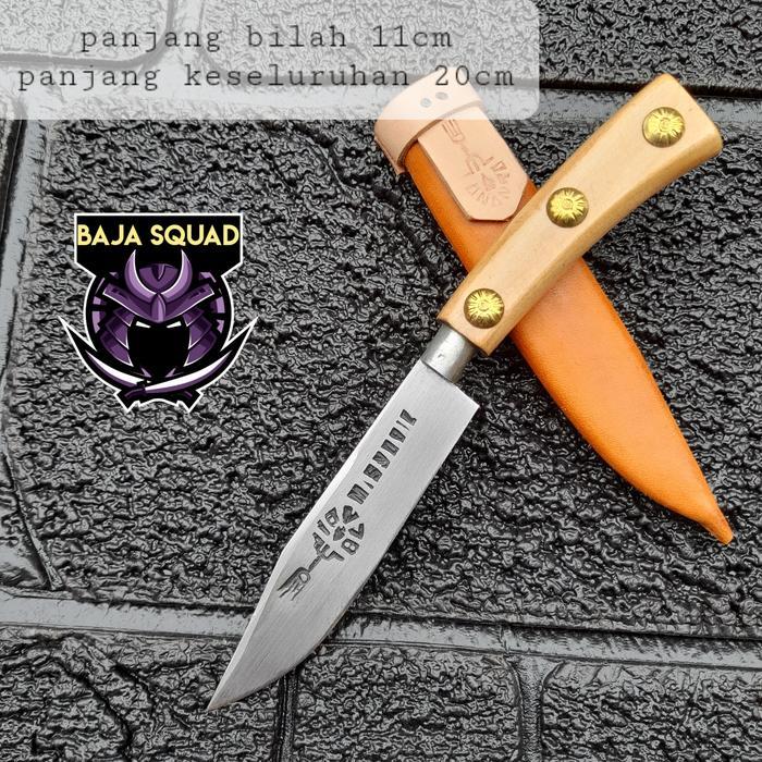 pisau dapur cap Garpu panjang Bilah 11cm