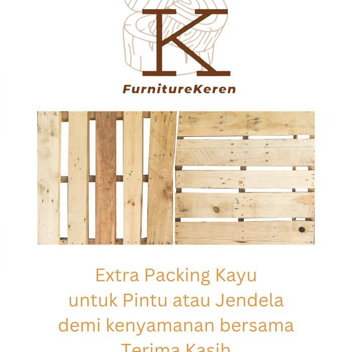 PRE-ORDER PACKING KAYU UNTUK PENGIRIMAN PINTU DAN JENDELA BESAR / PALET KAYU UNTUK PRODUK FURNITURE
